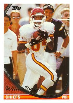 Willie Davis Kansas City Chiefs 1994 Topps NFL #264